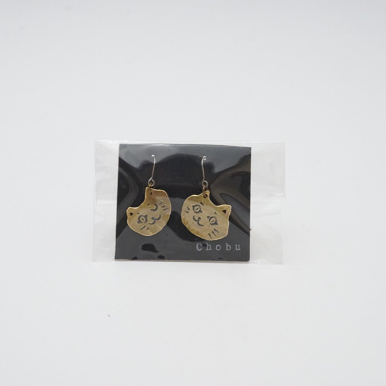 【Chobu工房】ねこチタンピアス ④