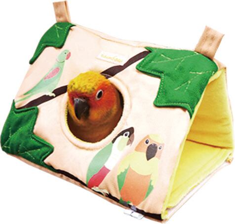 【小鳥用品】なかよしバードさんかくトンネル(M)