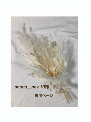 ohana＿nov.10様　専用ページ