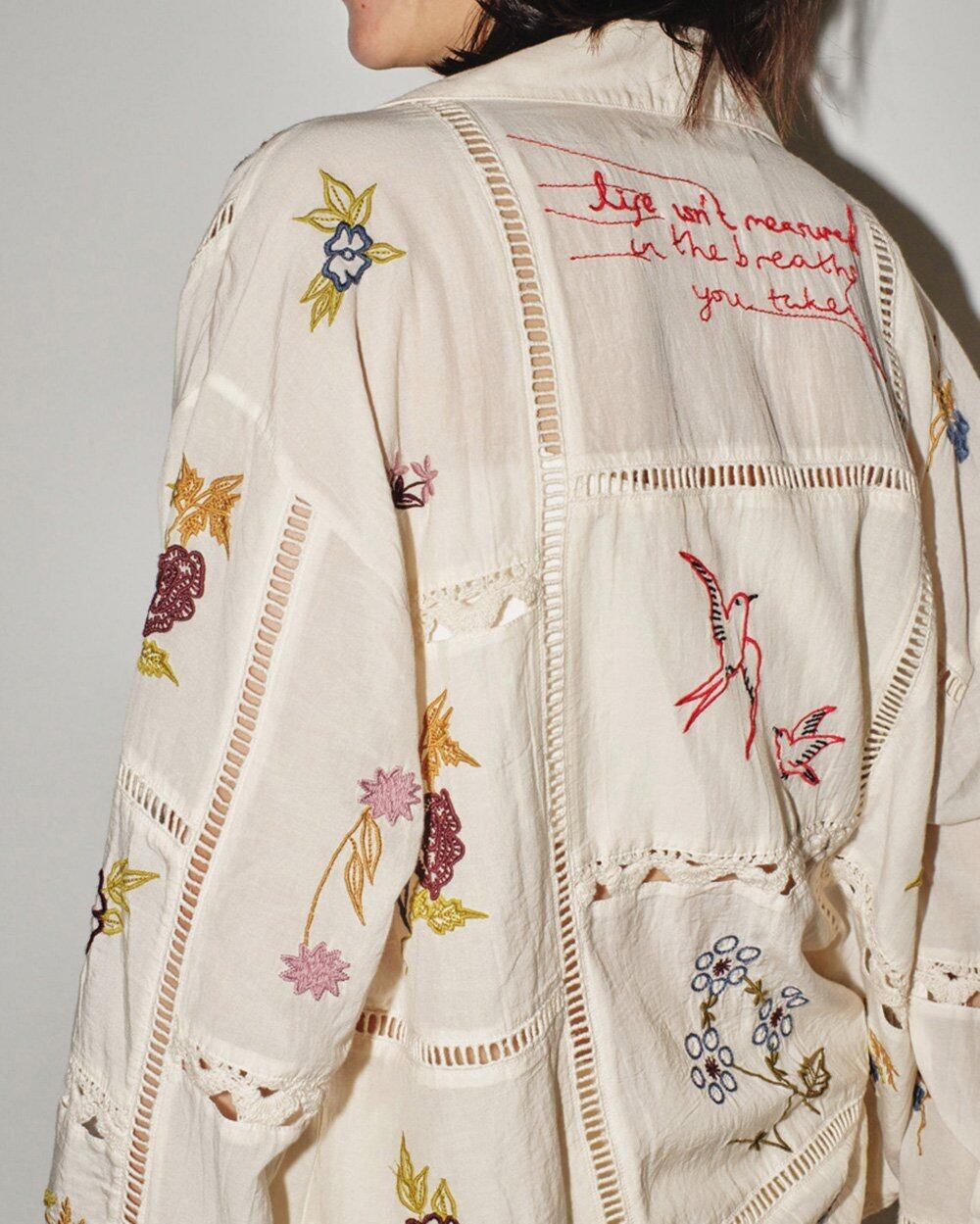 即出荷OK TODAYFUL トゥデイフル Embroidery Patchwork Shirts  