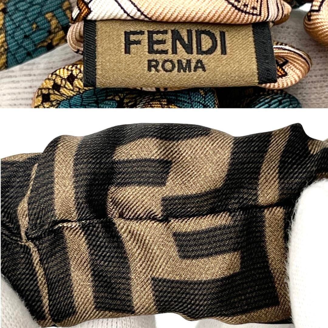 【定価3.6万・2個セット・新品同様】フェンディ　FENDI レディース　シュシュ　ヘアゴム