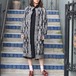 RETRO VINTAGE DESIGN BUTTON KNIT LONG COAT/レトロ古着デザインボタンニットロングコート