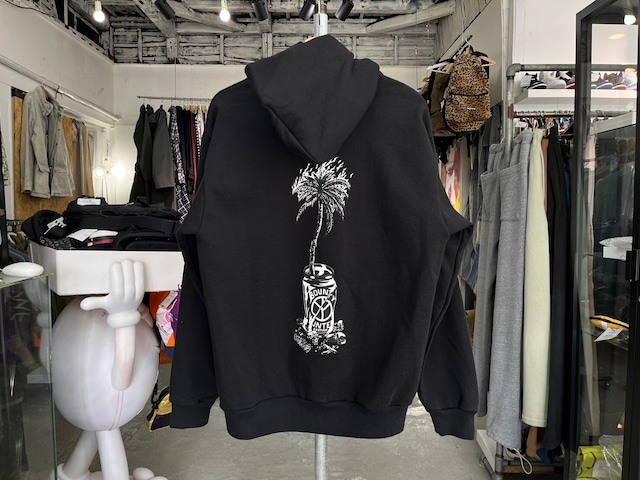 WASTED YOUTH × BOUNTY HUNTER × BABYLON LA LA COMPLEXcon EXCLUSIVE HOODIE BLACK MEDIUM 04845