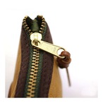 ポケット財布  / Leather knife-shape pocket wallet /マスタード レザー