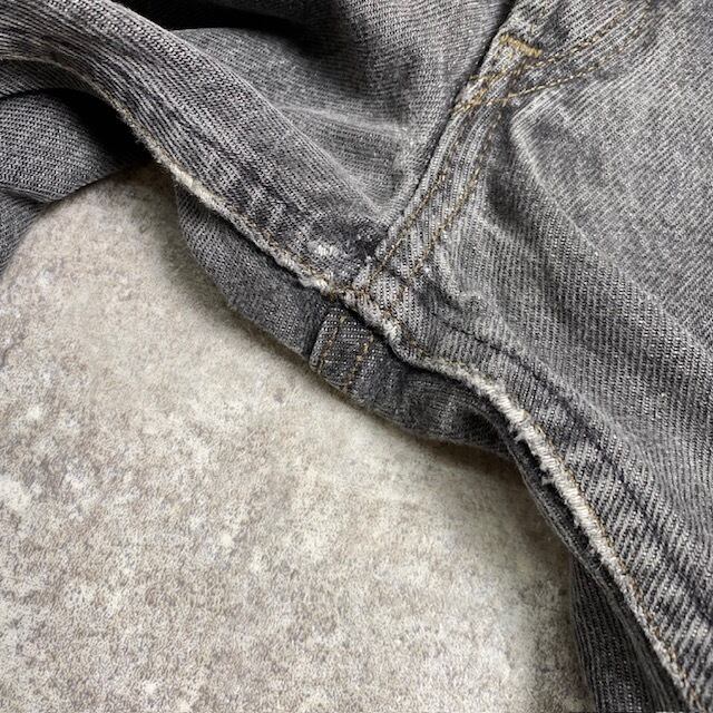 90's Levi's 501-0658 先染めブラックデニムパンツ USA製 W33 90's Levi's 501-0658 先染めブラックデニムパンツ USA製 W33