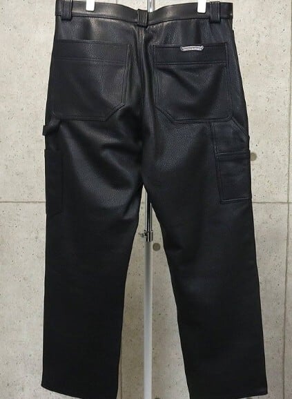 CHROME HEARTS クロムハーツ ペンター ダブルニー レザーパンツ CHROME HEARTS クロムハーツ ペンター ダブルニー レザーパンツ