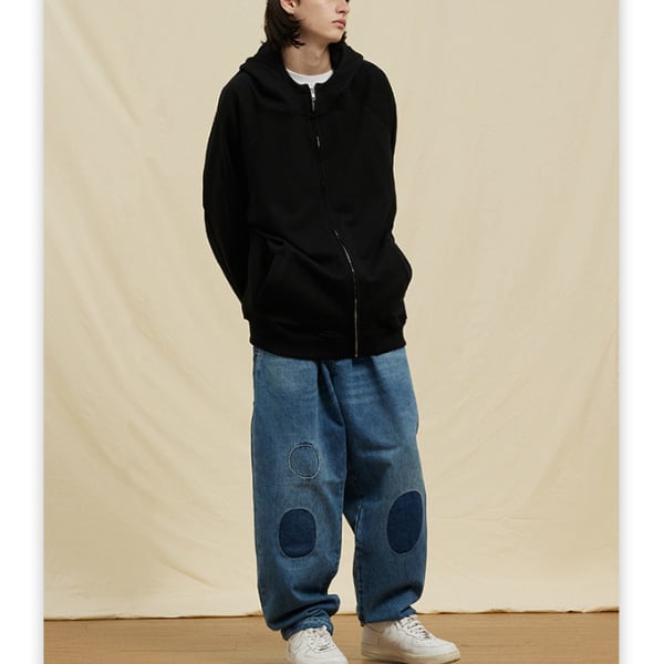 Front pocket design hoodie C3550