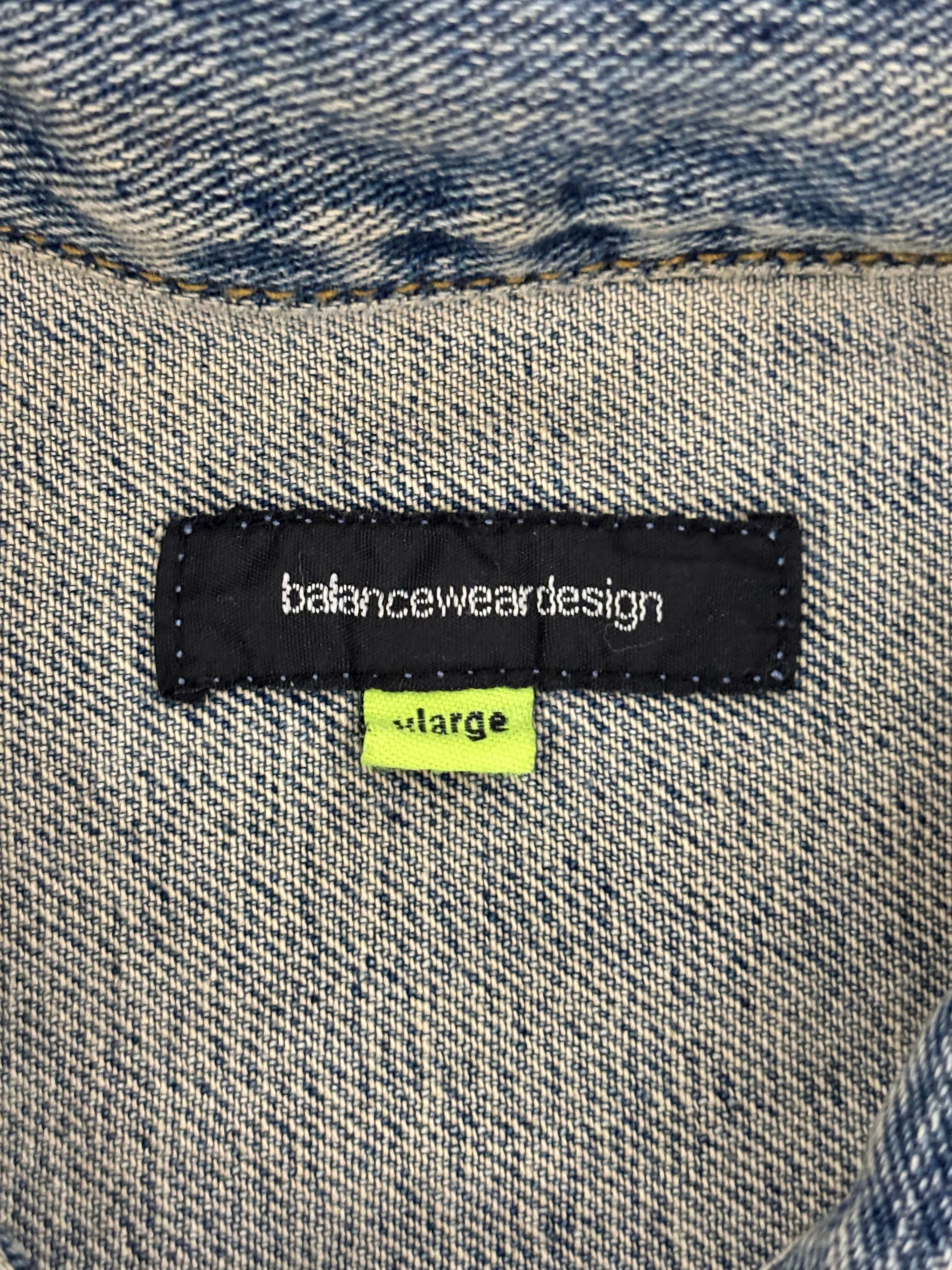 【balanceweardesign】センチネル デニムジャケット L 00s balanceweardesign/Denim Jacket/XL/センチネルデニムジャケット