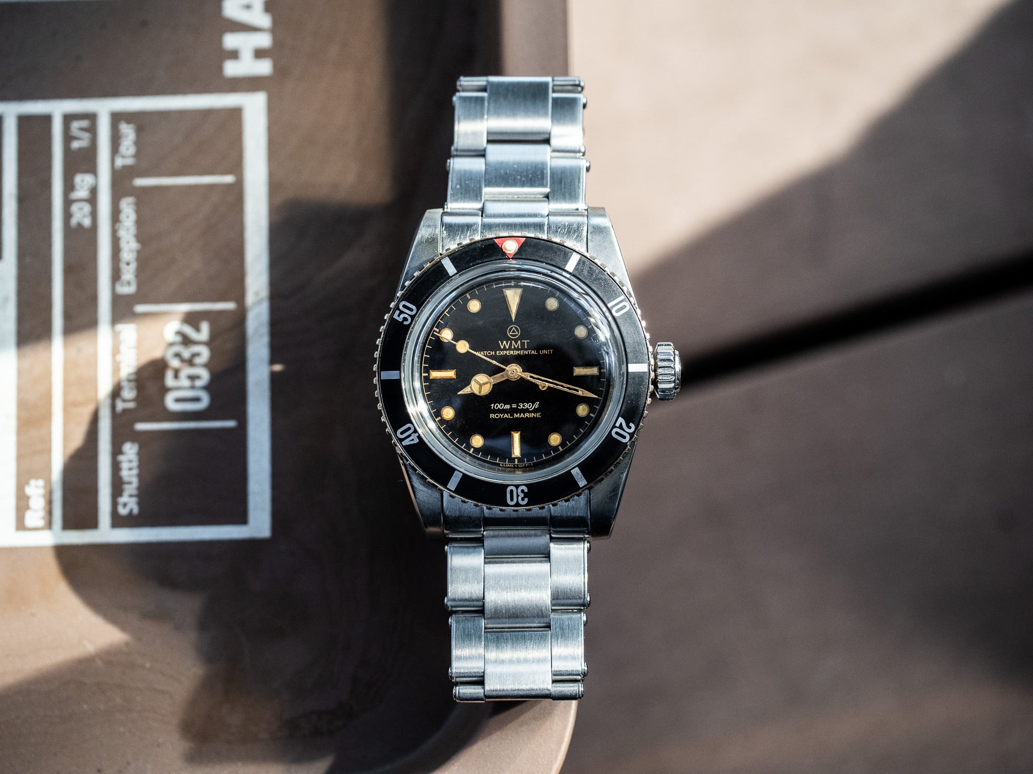 WMT Sea Diver MI6-010C / All Aged With Brass Bezel / Heavy Aged