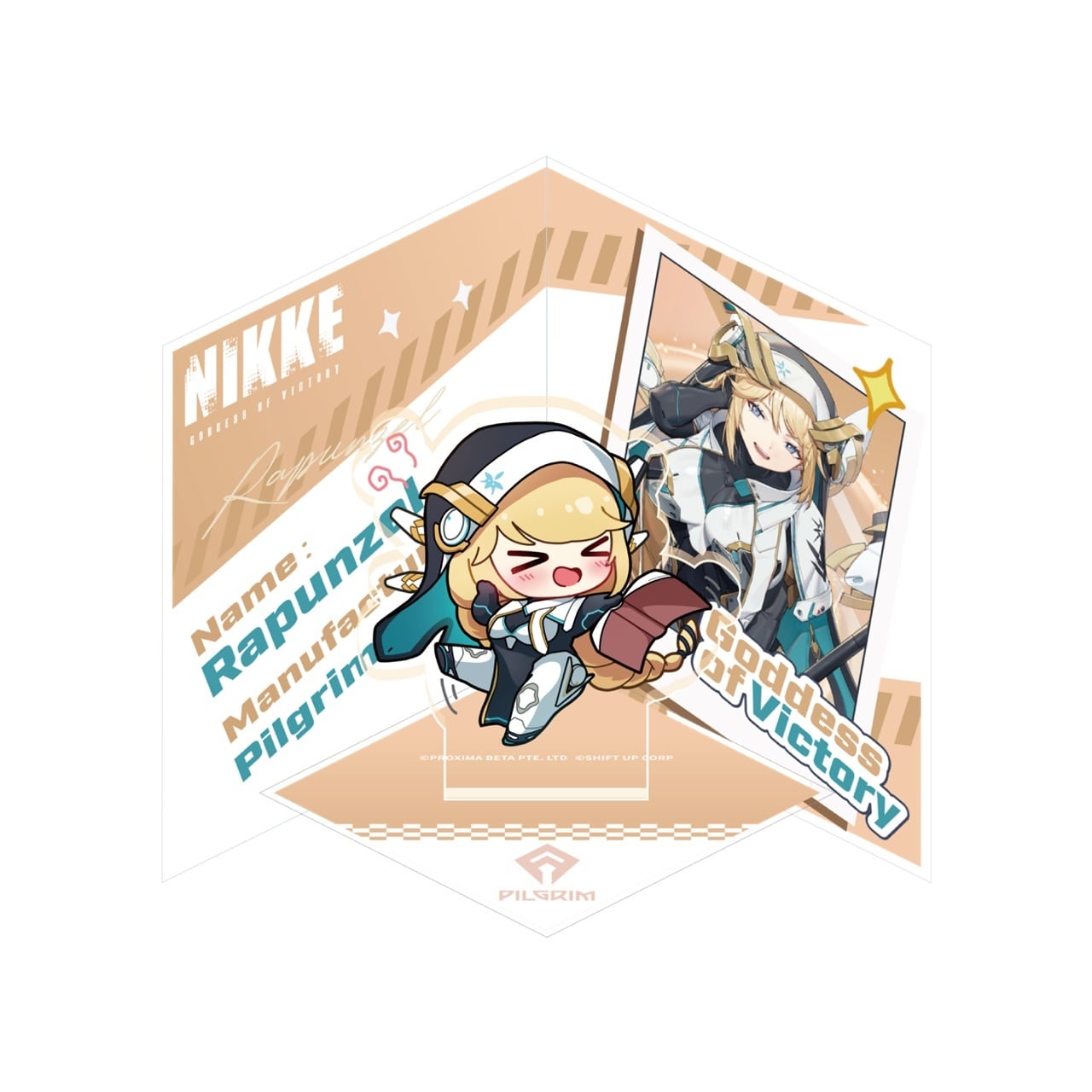 【C107事後物販】NIKKE 立体マグネット-ラプンツェル