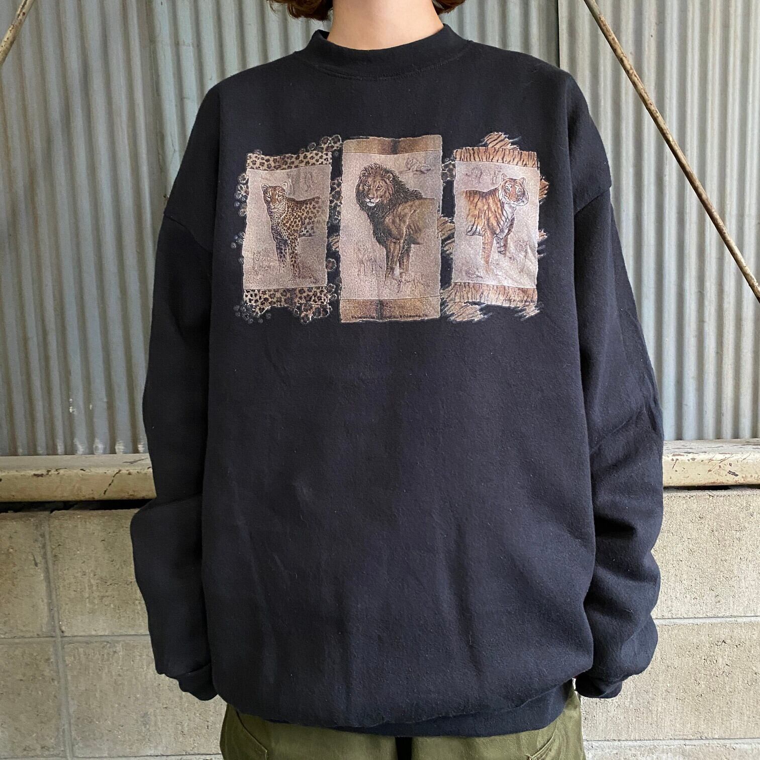 2021新作】 TULTEX 90s USA製 アニマル ヴィンテージスウェット