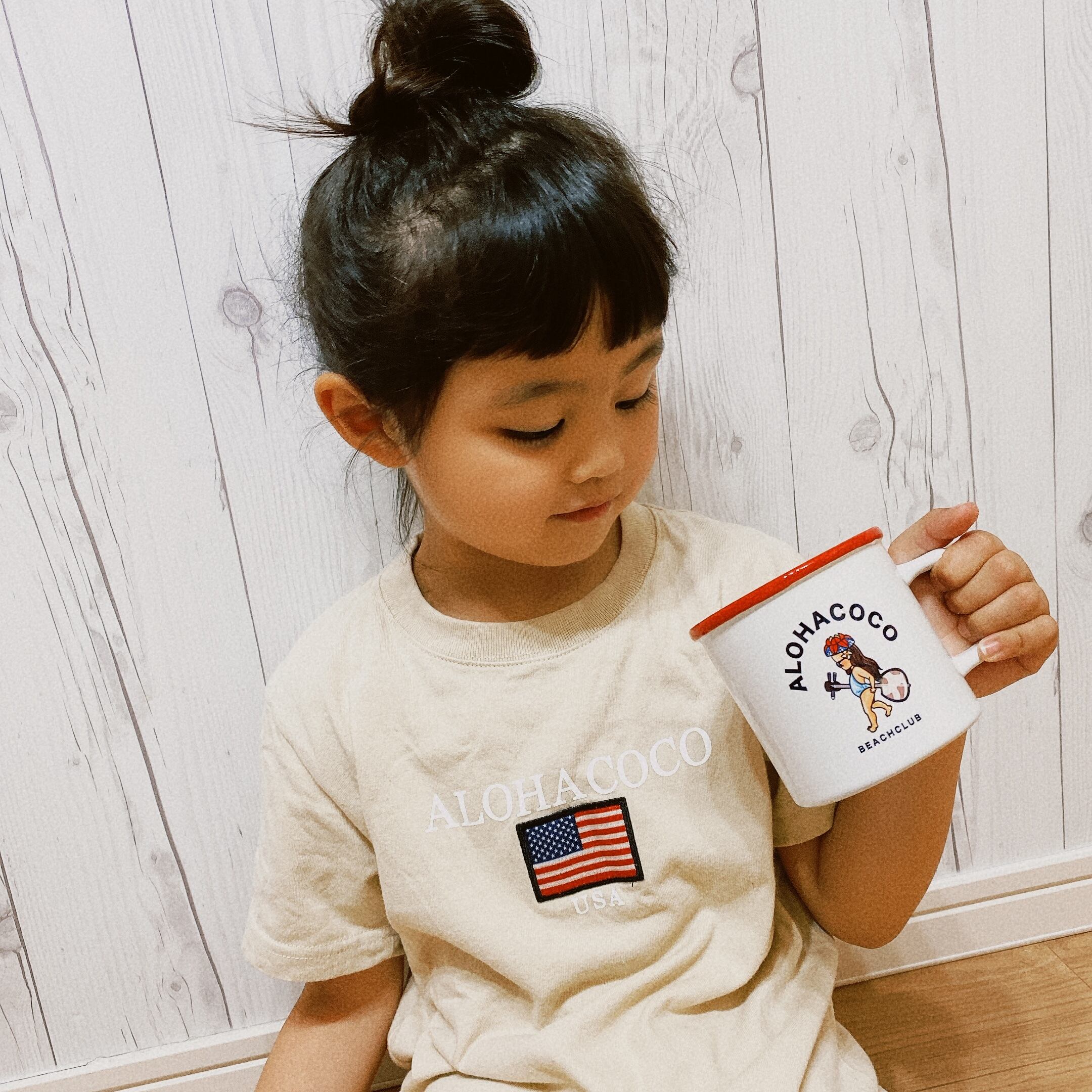 ALOHACOCO USA KIDSTEE(サンドベージュ)