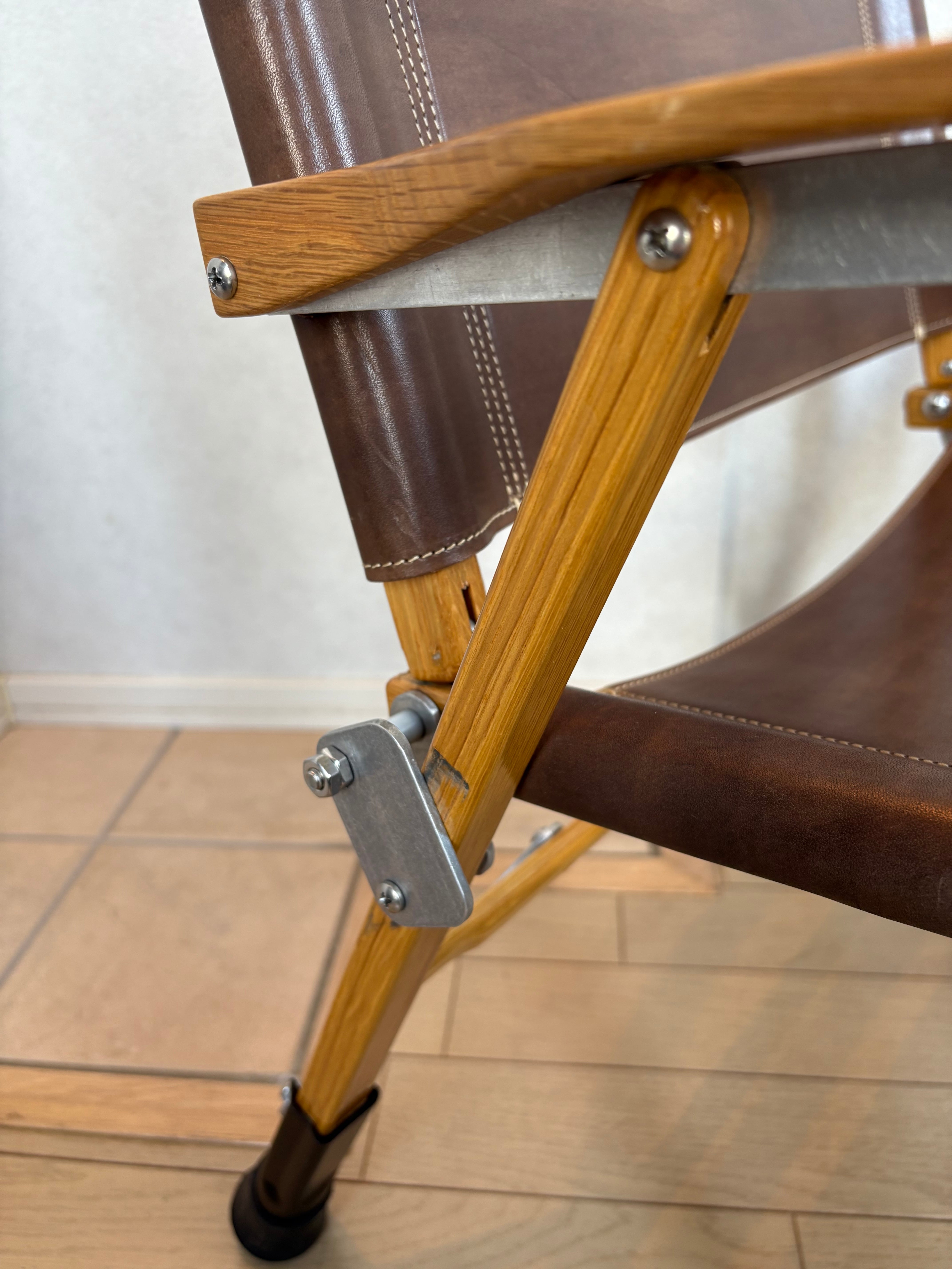 カーミットチェア（通常タイプ）オリジナルレザーシート ダーク