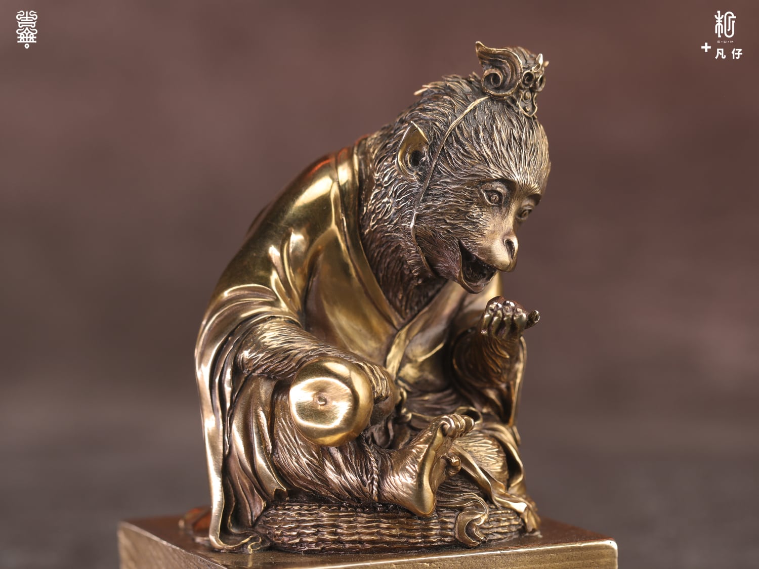 盗仙丹 ブロンズ像｜凡仔 | sumart