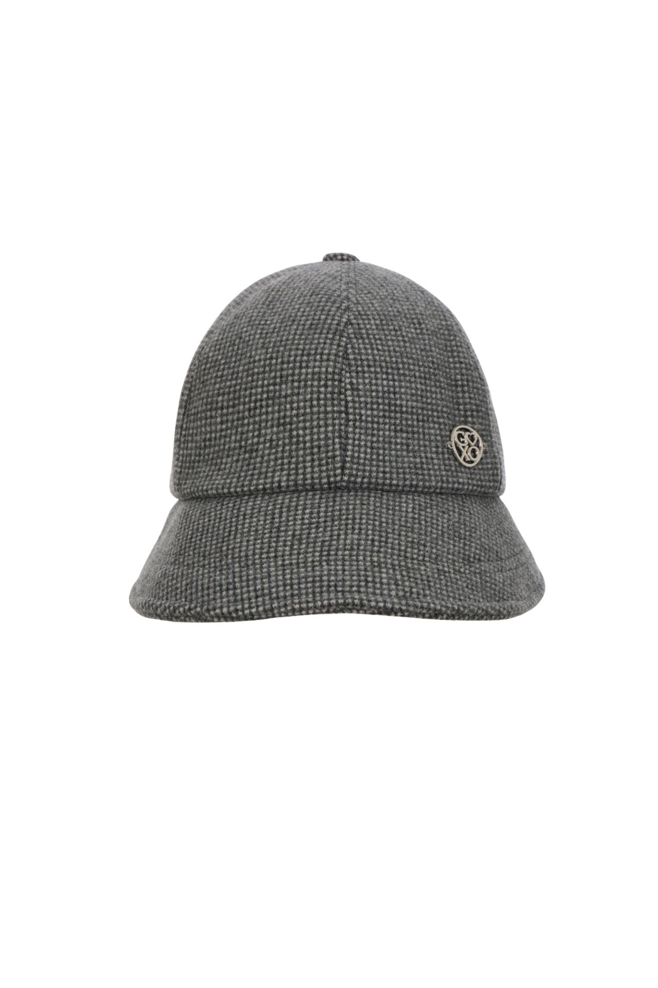 GOXO ゴーエックスオー ヘリンボーンチェックボンネットハット