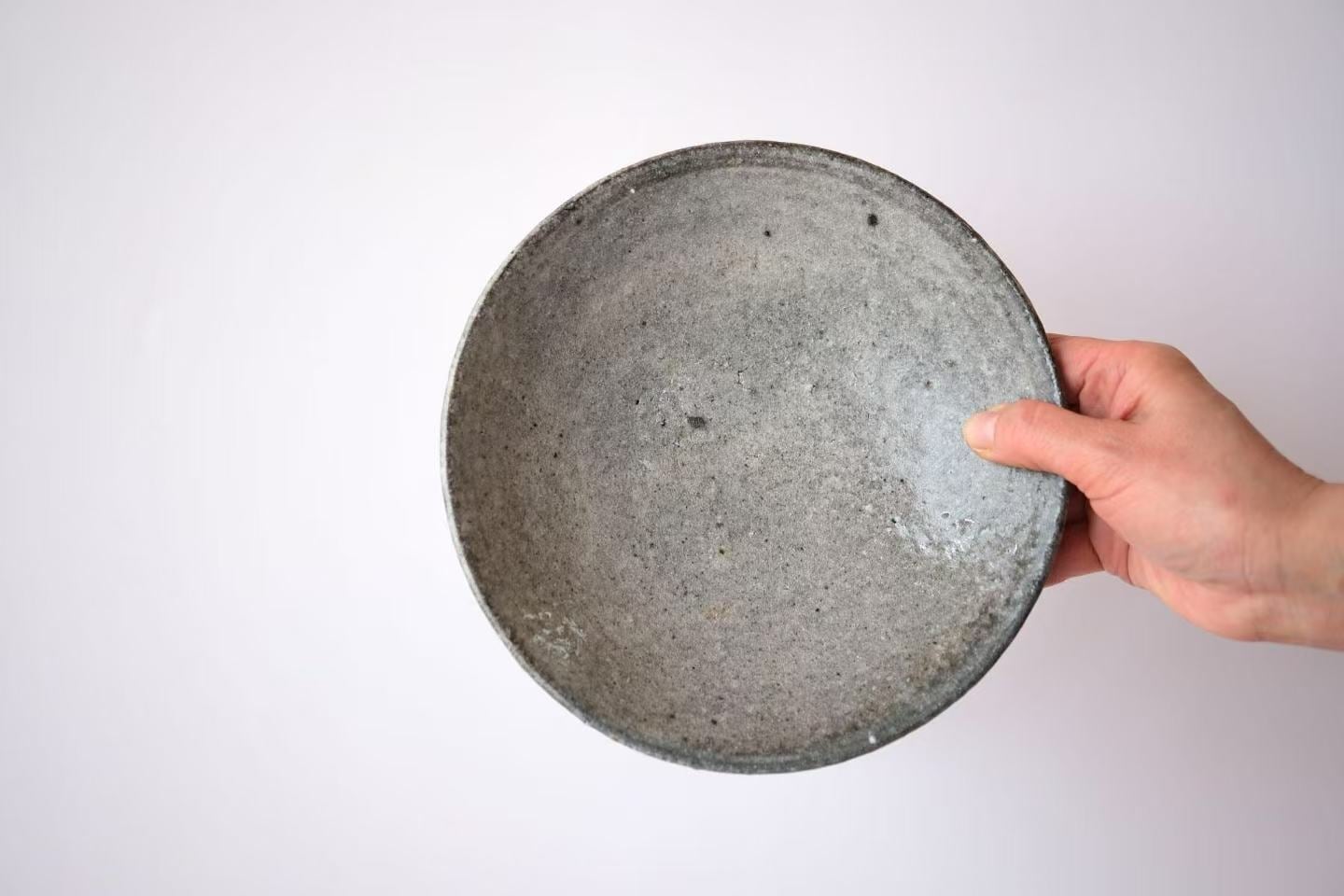 八田亨】 作 七寸白掛皿 【公式通販】