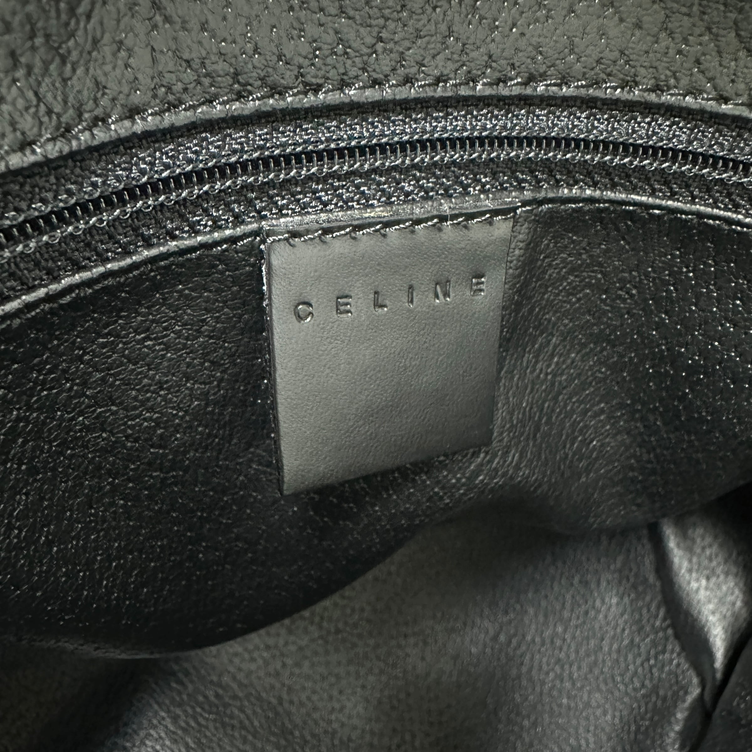CELINE セリーヌ マカダム柄 ボストンバッグ ブラック 6257-202203 | rean