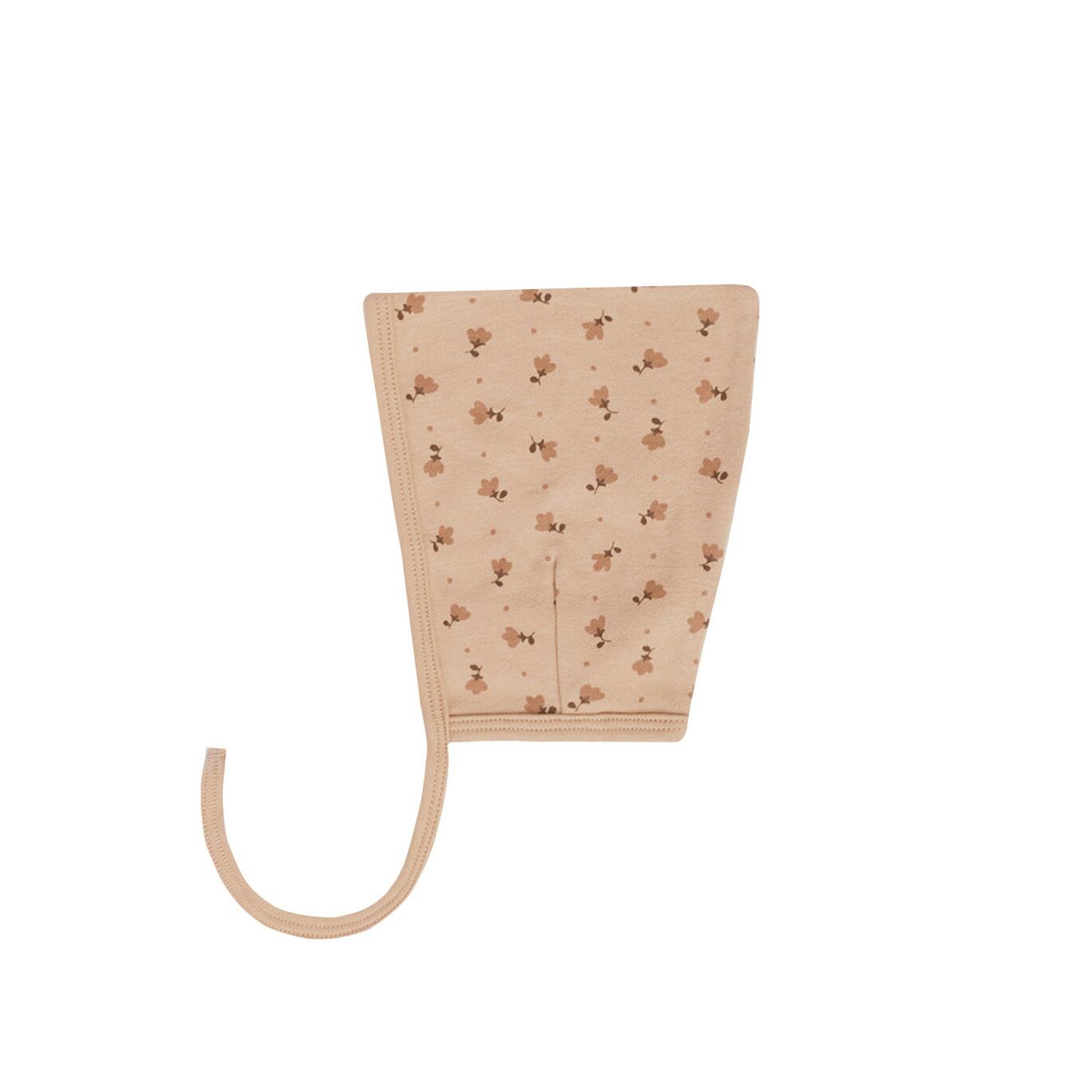 Quincy Mae(クインシーメイ) / 23ss PIXIE BONNET / TULIPS APRICOT / 6-12M (頭囲48cmまで)