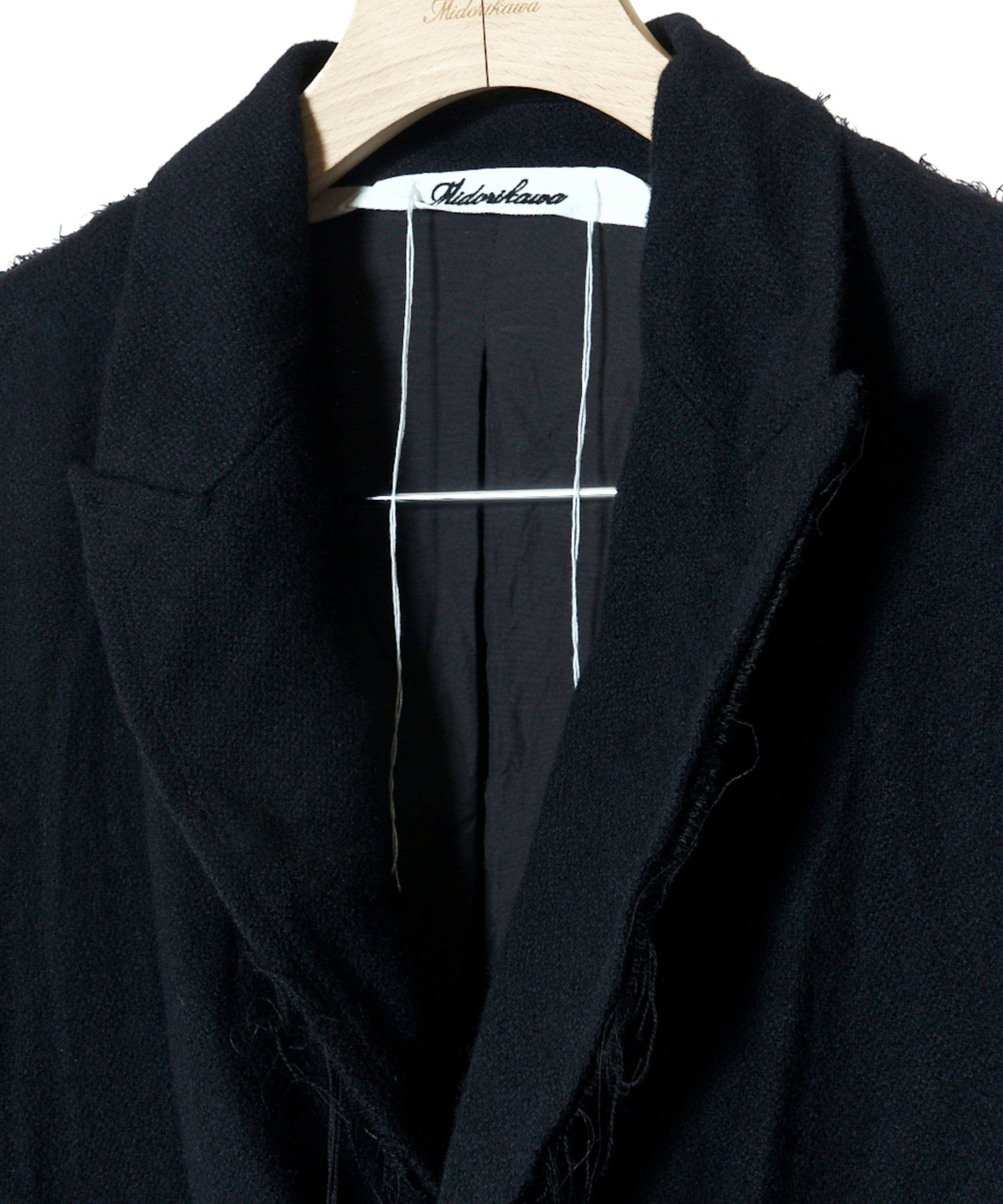 Midorikawa / MID25AW-JK02 CUT OUT JACKET (BLACK) | AfterSchool