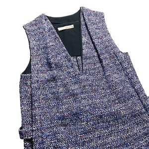 BALENCIAGA tweed nep dress