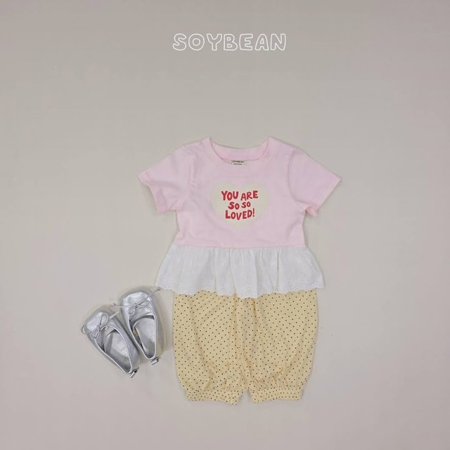 《送料無料》ドットバルーンパンツ：kids【soybean】※お取り寄せ