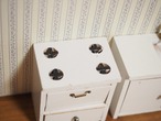 木製 ホワイトのキッチン家具 4点セット 画像4