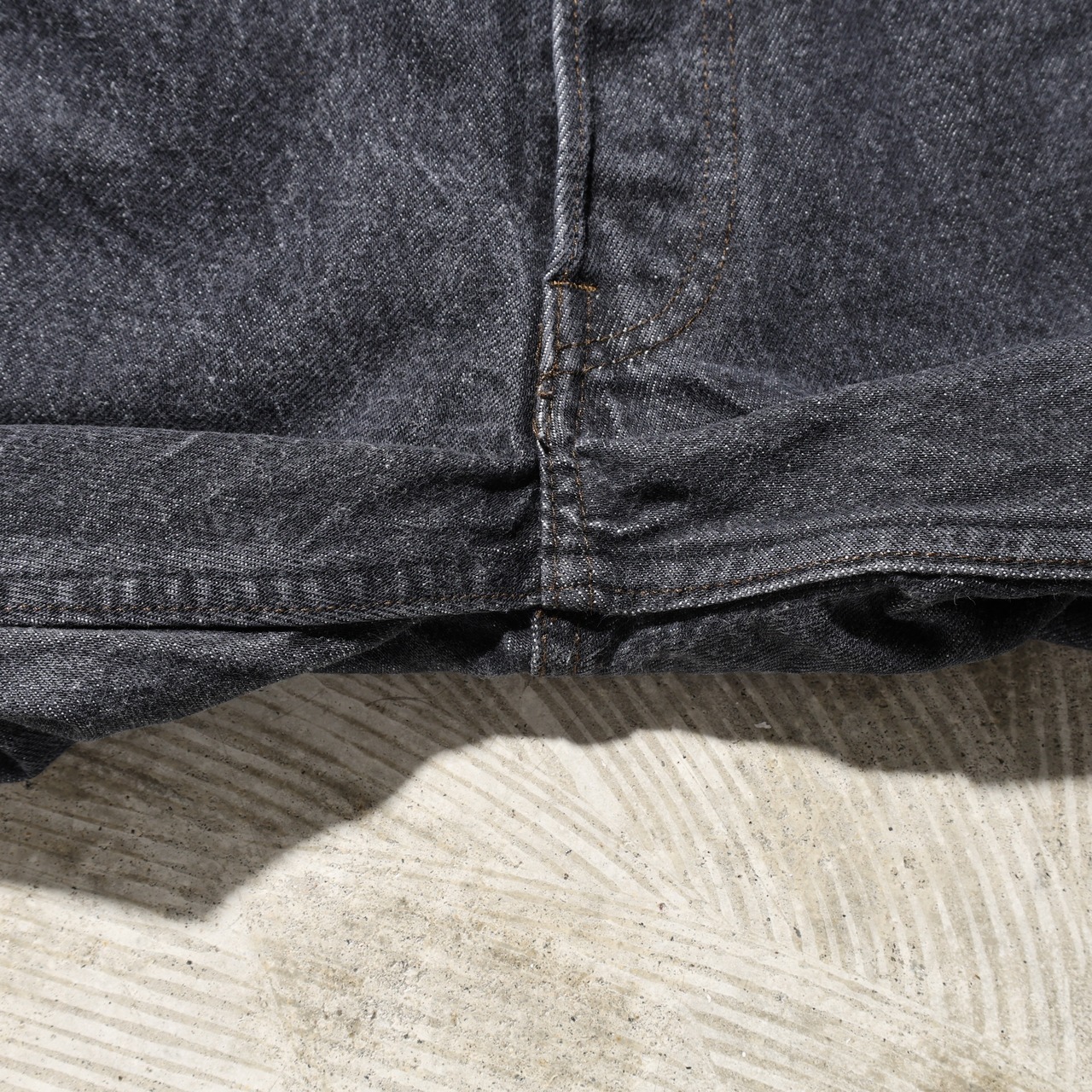 極美品 34×32 501-0658 USA 85年 Levi’s 先染めブラックデニムパンツ リーバイス
