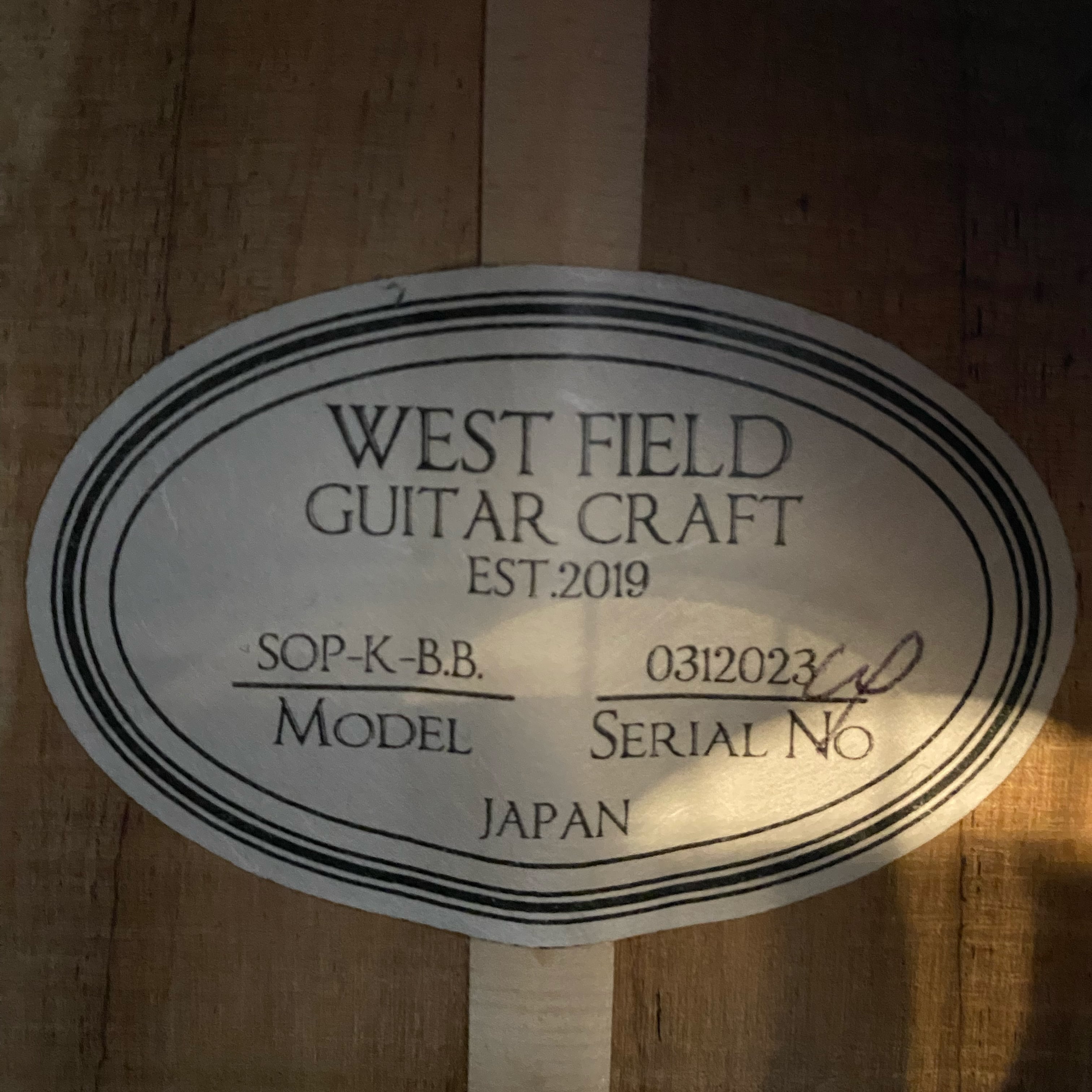West Field Guitar Cfaft ウクレレ SOP-K-B.B. ソプラノ バロックベル
