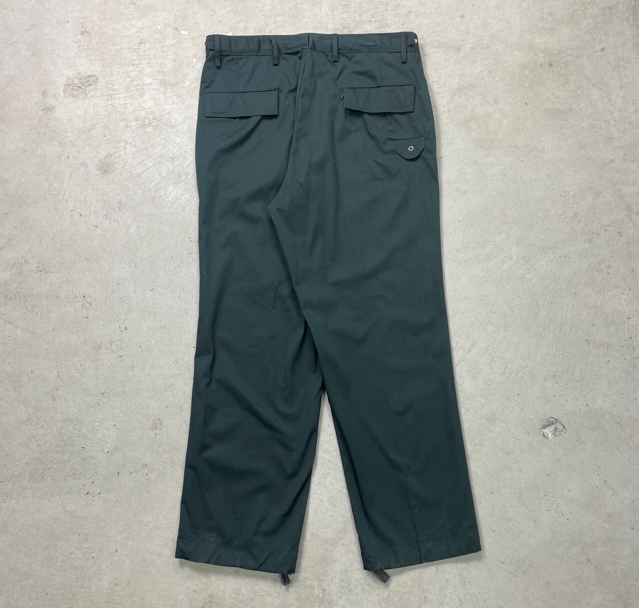 TREVIRA ユーロワーク ワークパンツ OPTI メンズW36相当 古着 緑色 