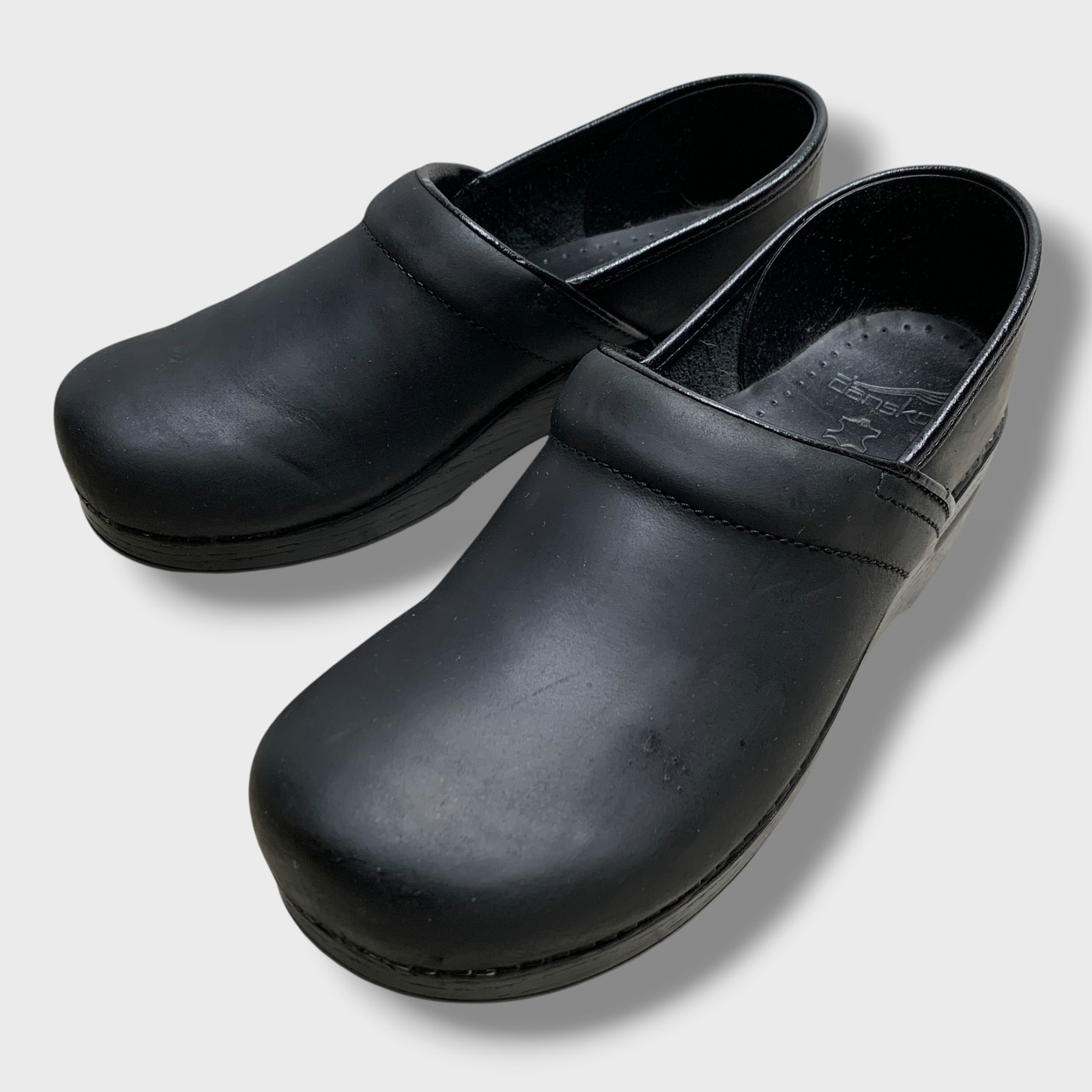 dansko ダンスコ　プロフェッショナル　クロッグサンダル　黒　25〜25.5