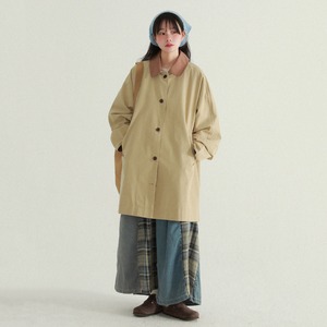 RARE格子縞の切替デニムロングスカート