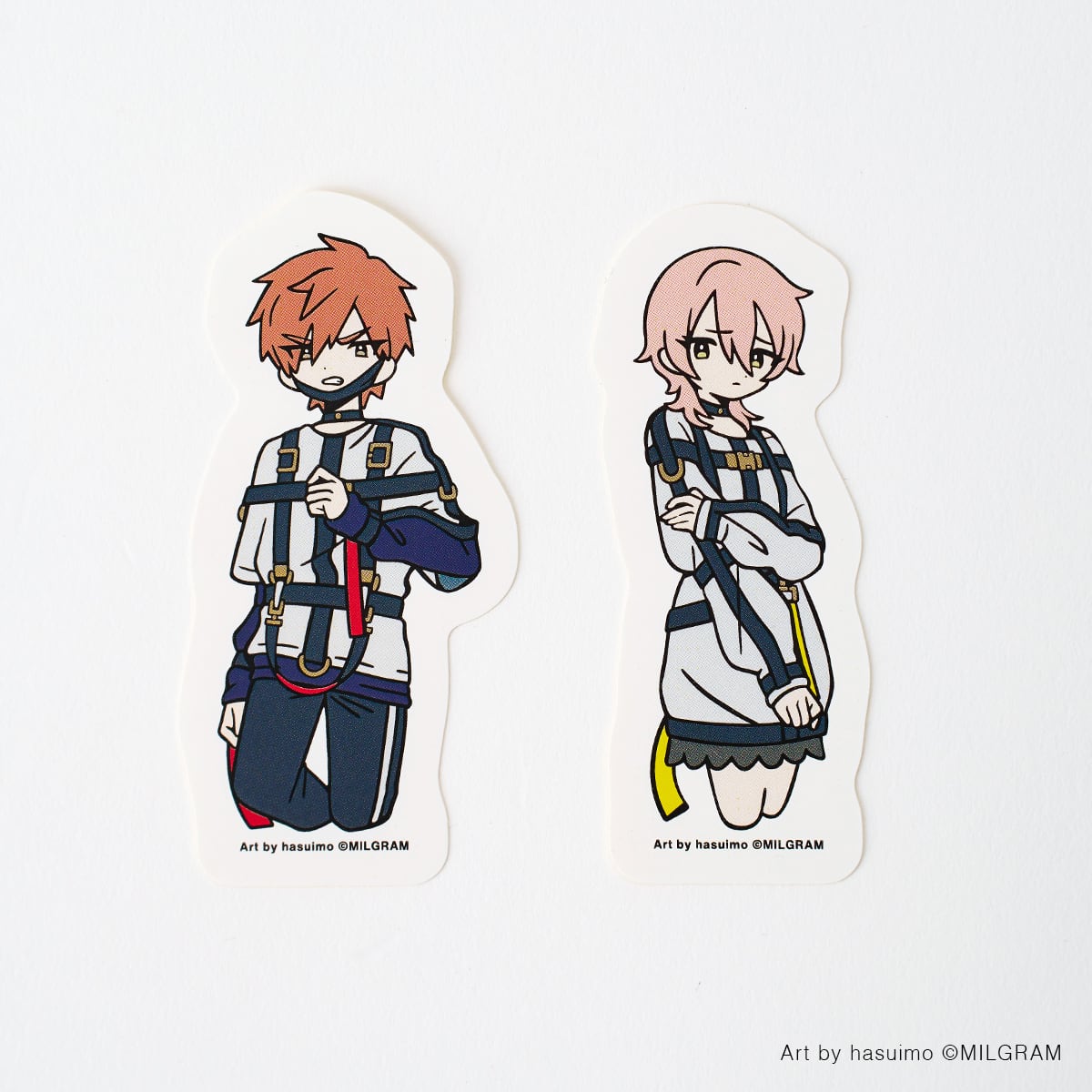 MILGRAM】ミコト＆コトコ 第一審ラバーキーホルダーセット | OTOIRO