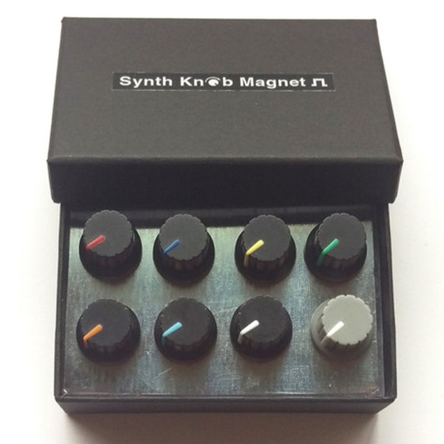 SKM カラーツマミ アソートセット Synth Knob Magnet | シンセサイザッカー 