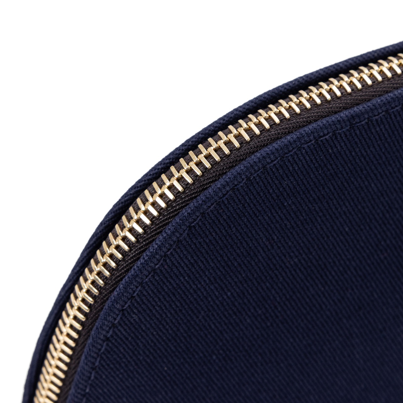 ZIPPED POUCH 3rd / DALBY CANVAS  NAVY - 6