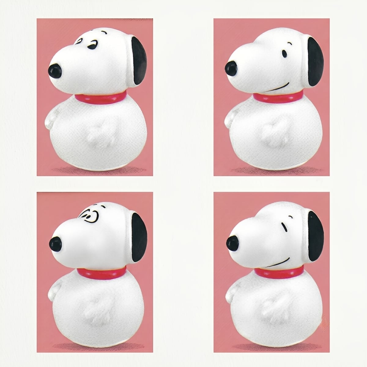 ミニチュア まとめ売り 食玩 サンリオ スヌーピー 初音ミク フルコンプ】 PEANUTS おきあがりマスコット 【全4種セット＋DP