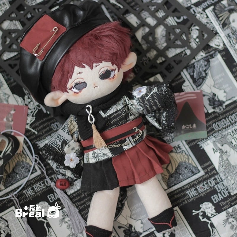 20cmぬい服】大正ロックカエデコーデ 20cm着せ替えぬいぐるみ用