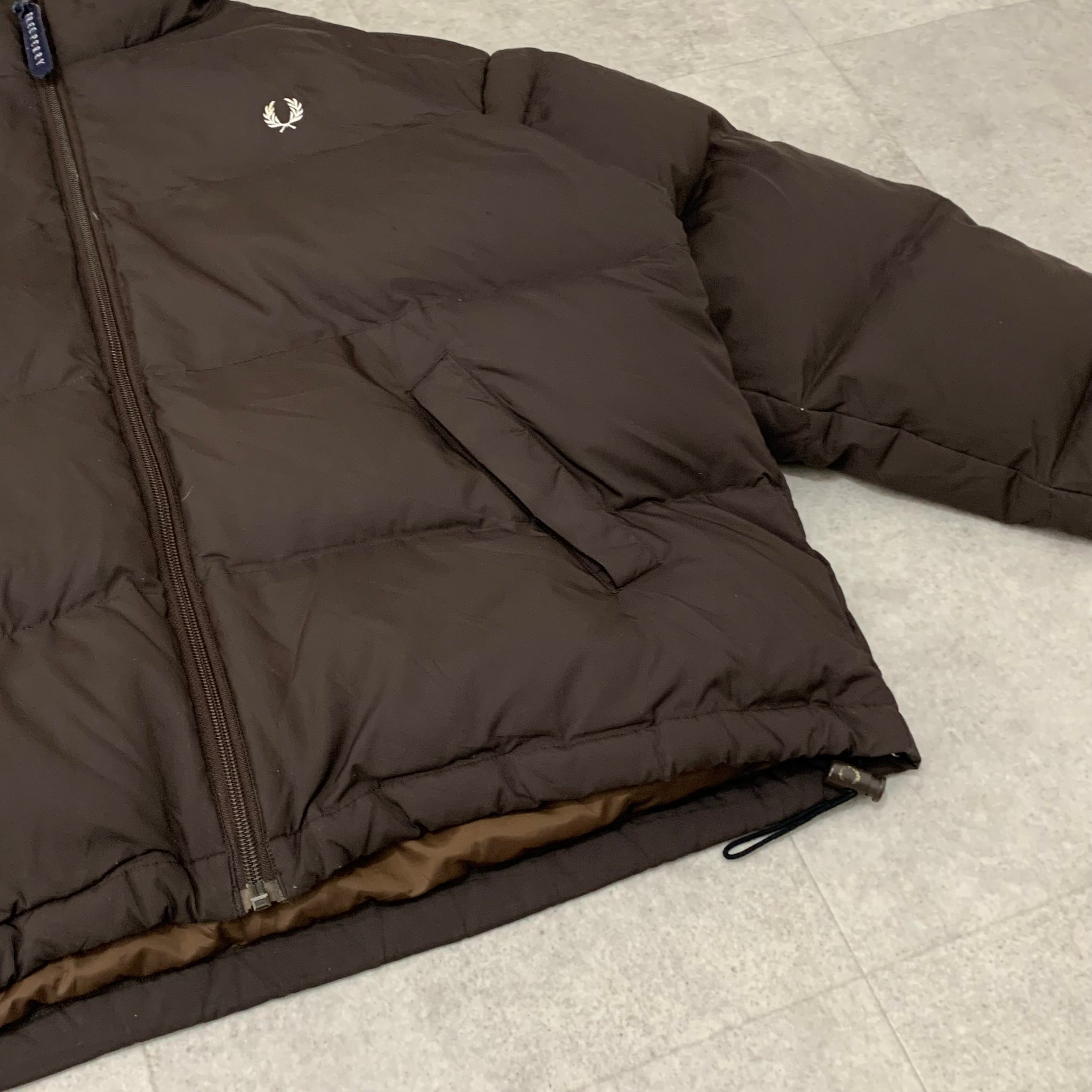 フレッドペリー Fredperry ダウンジャケット ダウン ブラウン フレッドペリー Fredperry ダウンジャケット ダウン ブラウン