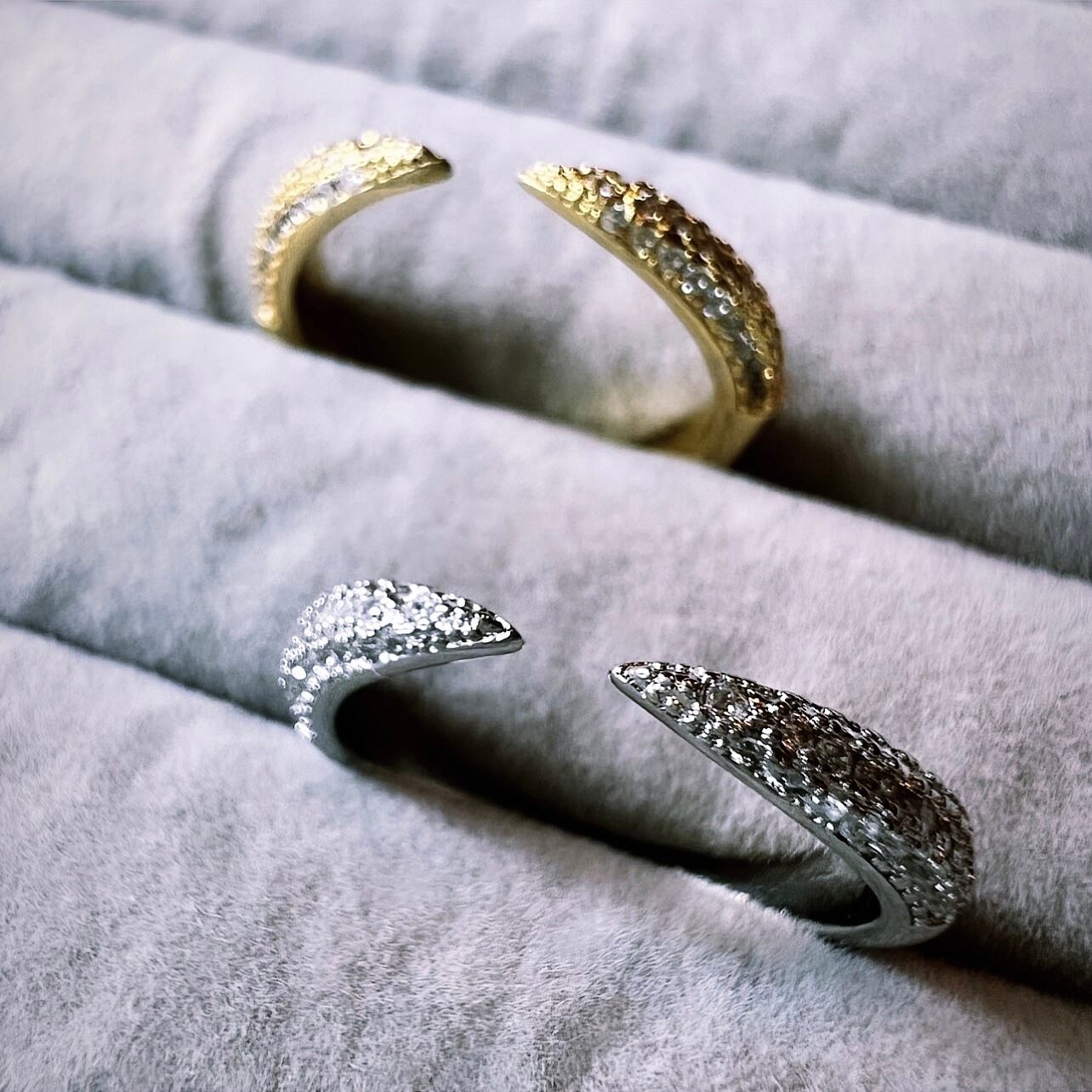ファッションリング 指輪 キュービック ジルコニア ダイヤモンド ジュエリー Gisèle】キュービックジルコニア cz ring オープンリング キラキラ