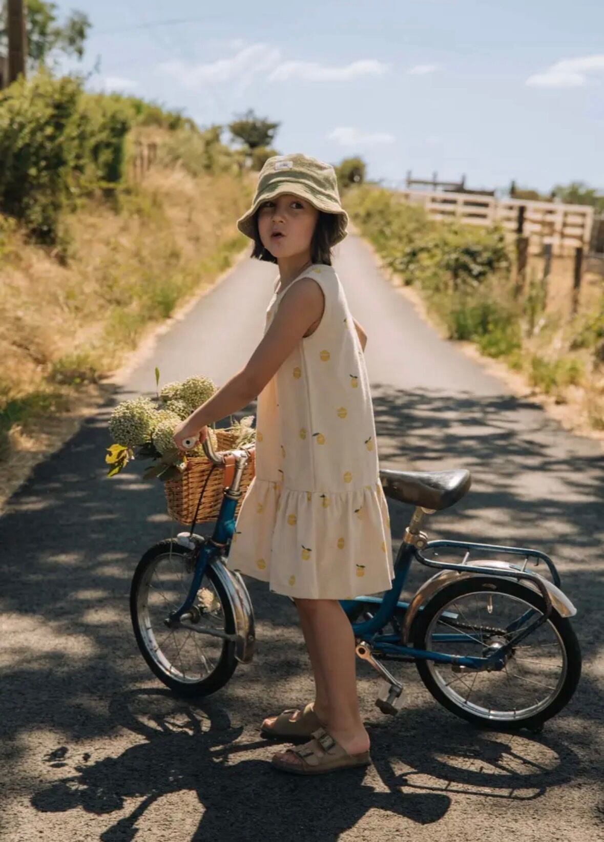 【予約】Studio Boheme Paris DRESS PLAYA SAND / LEMON