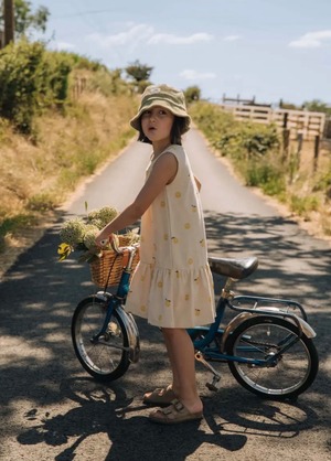 【予約】Studio Boheme Paris DRESS PLAYA SAND / LEMON