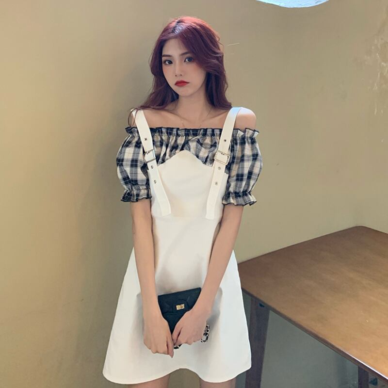 サマースリム薄手スカート ドレス 夏物 試着室47360720223