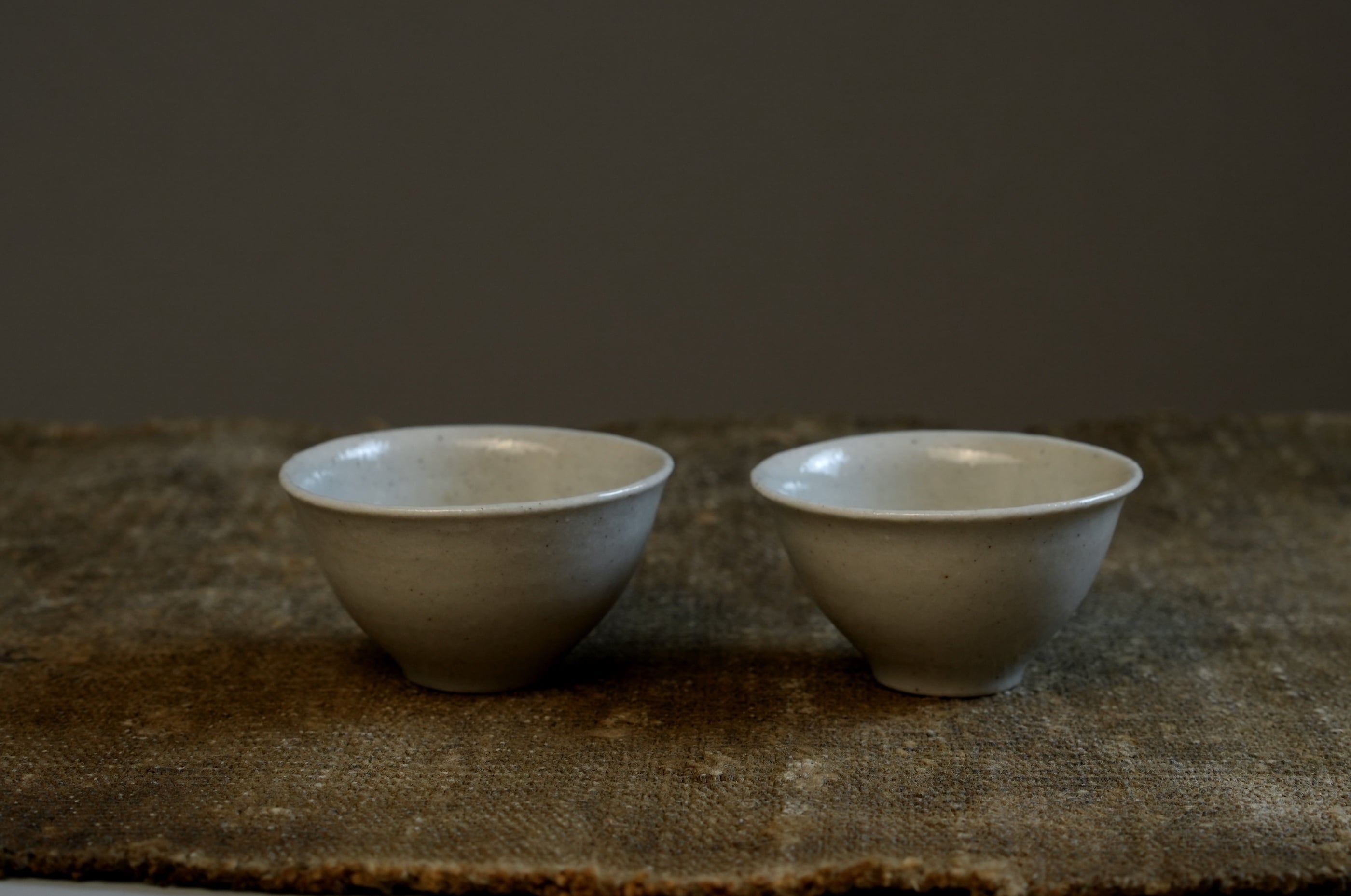 林 潤一郎】三股白磁茶杯 / 【 Junichiro Hayashi 】Tea Cup