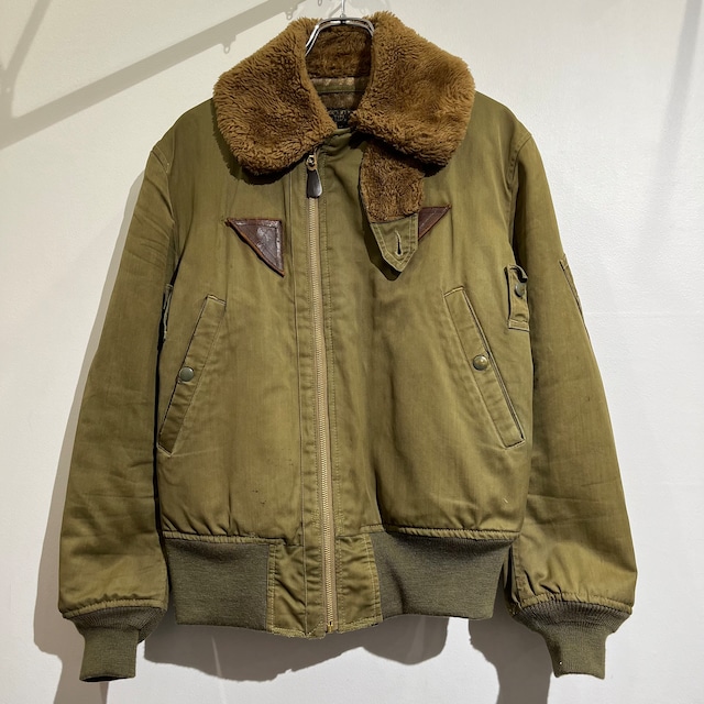 40s USAAF B-15A Flight Jacket 40年代 アメリカ陸空軍 B-15A フライトジャケット 襟ボア エアフォース