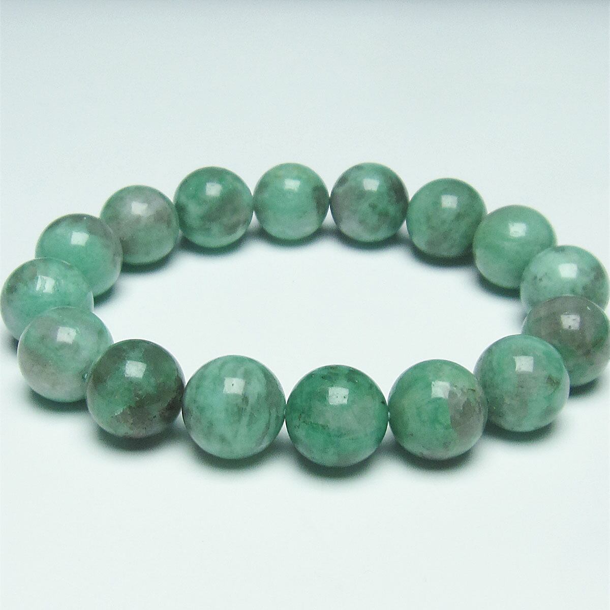 エメラルド ブレスレット 14mm 111-25983