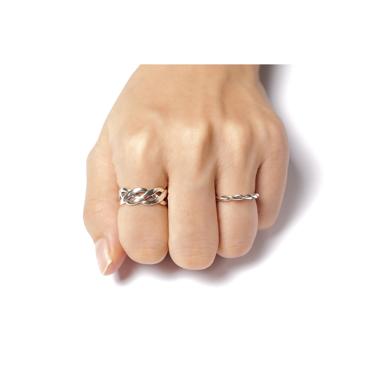 S925 MULTI LINE RING