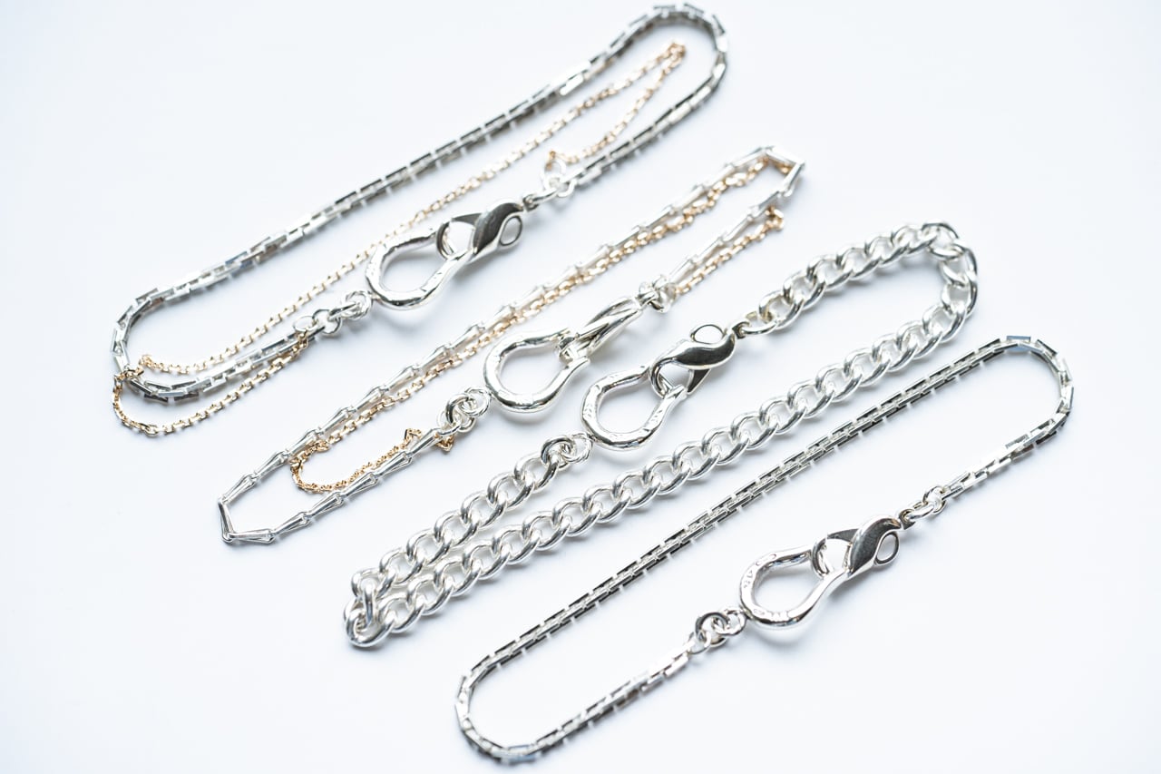 BN-089 Horse shoe Gourmette bracelet | WAKAN SILVER SMITH online store