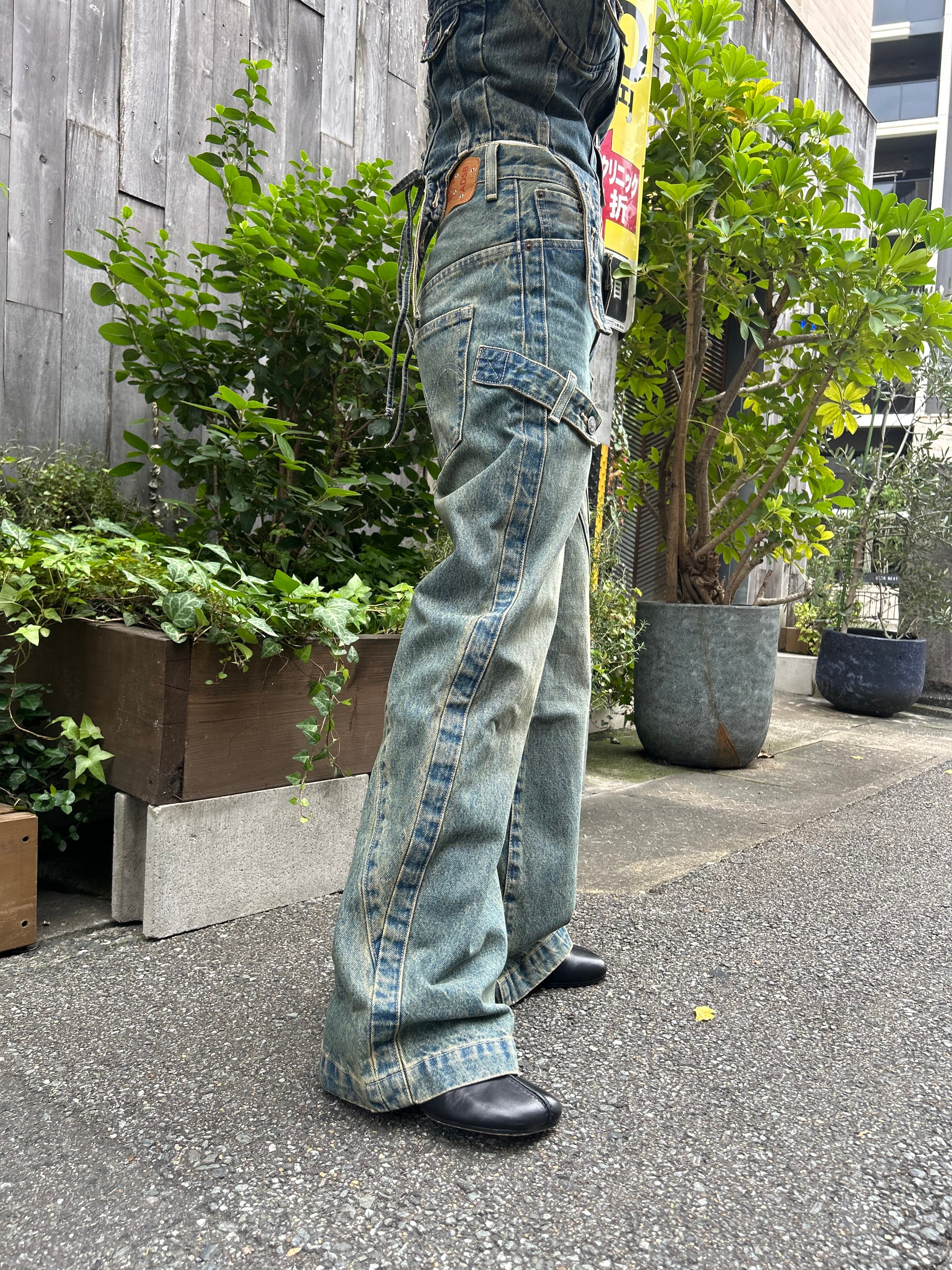 24AW】Andersson Bell アンダーソンベル / LEVIS X ADSB OVERLAY JEAN 
