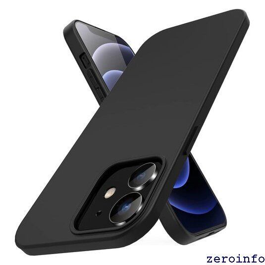 新品》 iPhone12/12Proケース マット ブラック いphone12 ケース 米軍 
