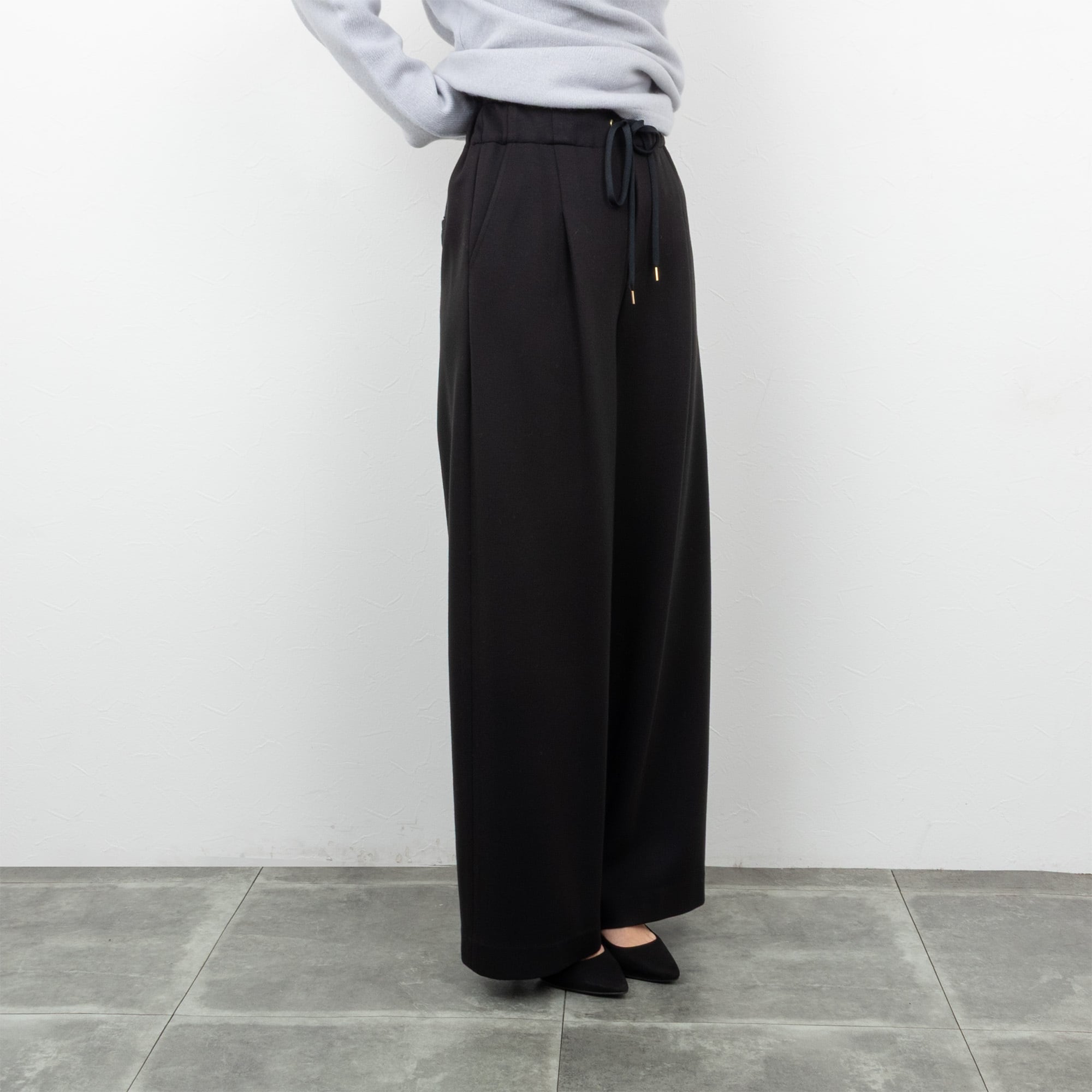 PASSIONE／パシオーネ】デュアルウォームイージーワイドパンツ