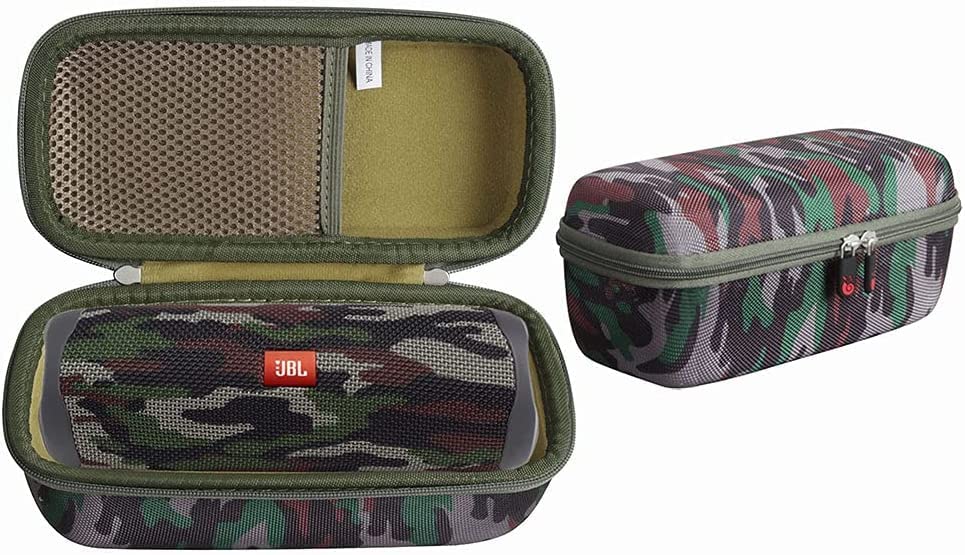 Hermitshell 専用保護収納ケース対応JBL Flip7 /JBL Flip6/JBL Flip5 Bluetoothスピーカー (迷彩)